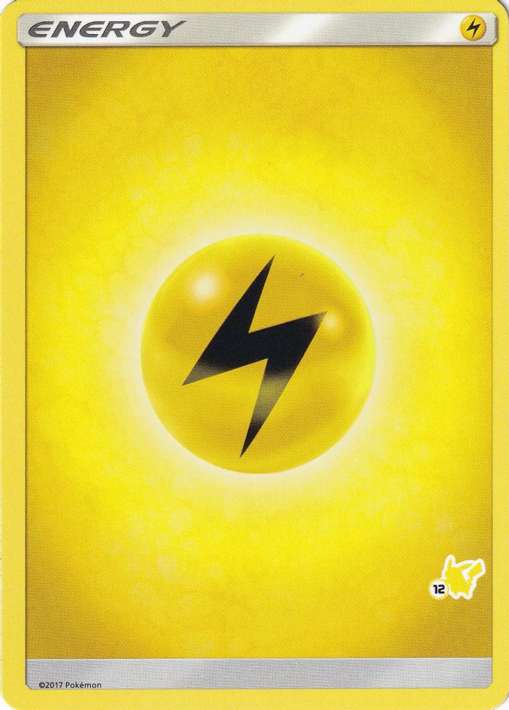 Lightning Energy (#12 Pikachu Stamped) Battle Academy - Promo