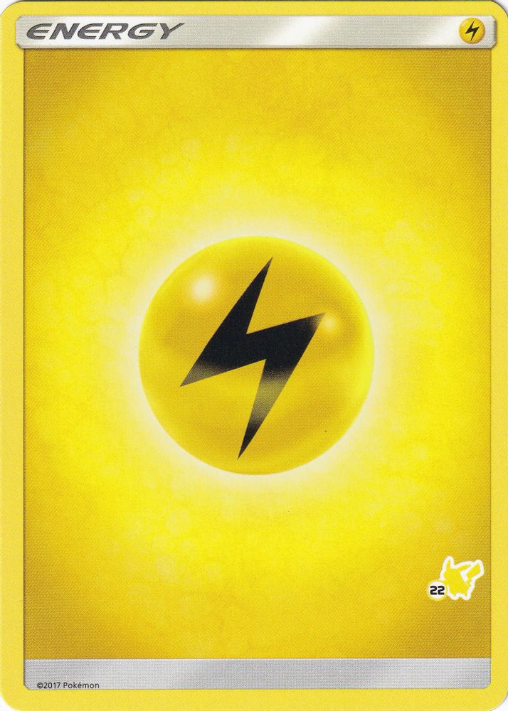 Lightning Energy (#22 Pikachu Stamped) Battle Academy - Promo