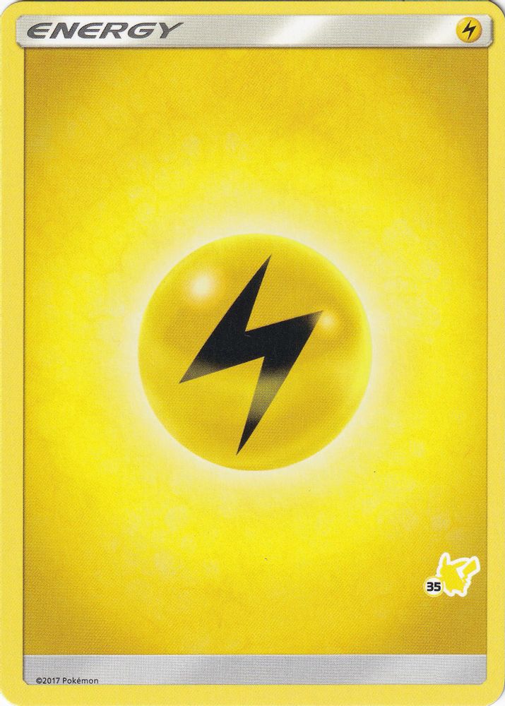 Lightning Energy (#35 Pikachu Stamped) Battle Academy - Promo