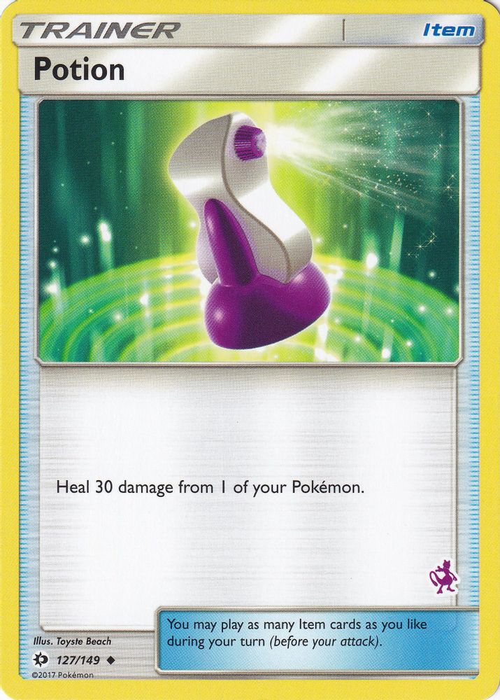 Potion - 127/149 (Mewtwo Stamped)/149 Battle Academy - Promo