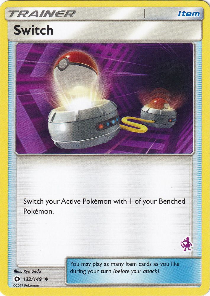Switch - 132/149 (Mewtwo Stamped)/149 Battle Academy - Promo