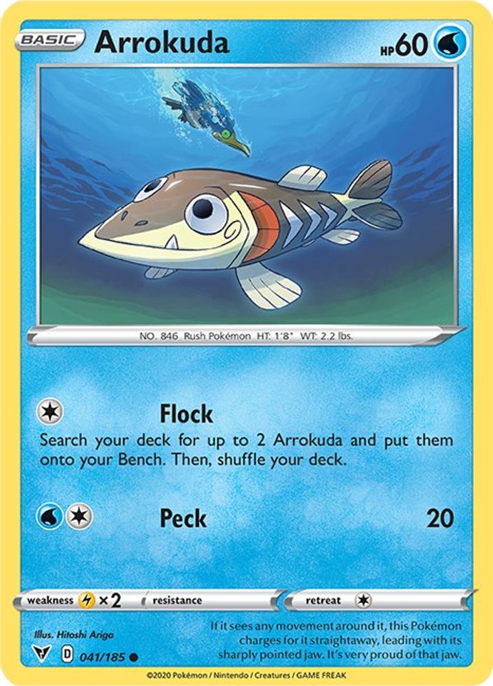 Arrokuda 041 SWSH04 Vivid Voltage - Common
