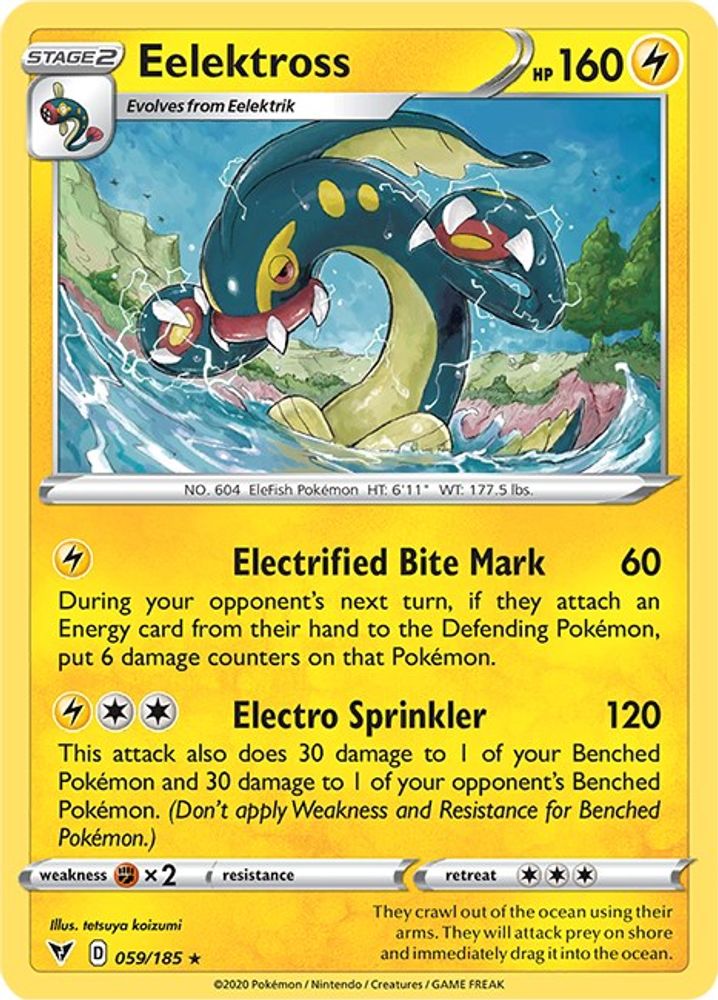 Eelektross 059 SWSH04 Vivid Voltage - Rare