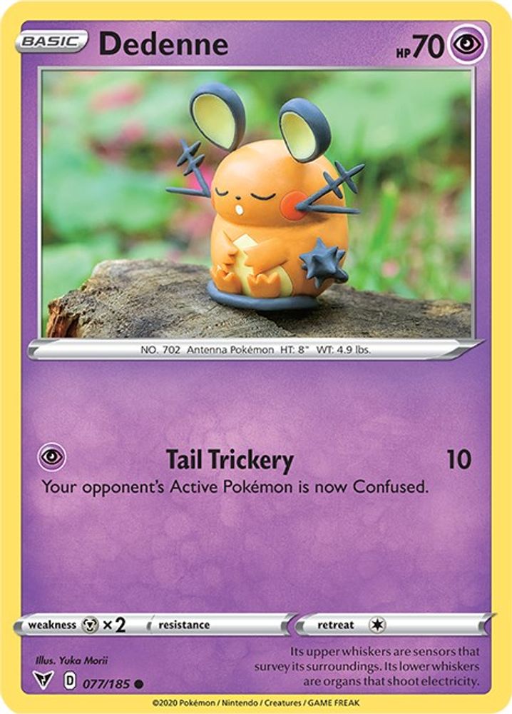 Dedenne 077 SWSH04 Vivid Voltage - Common