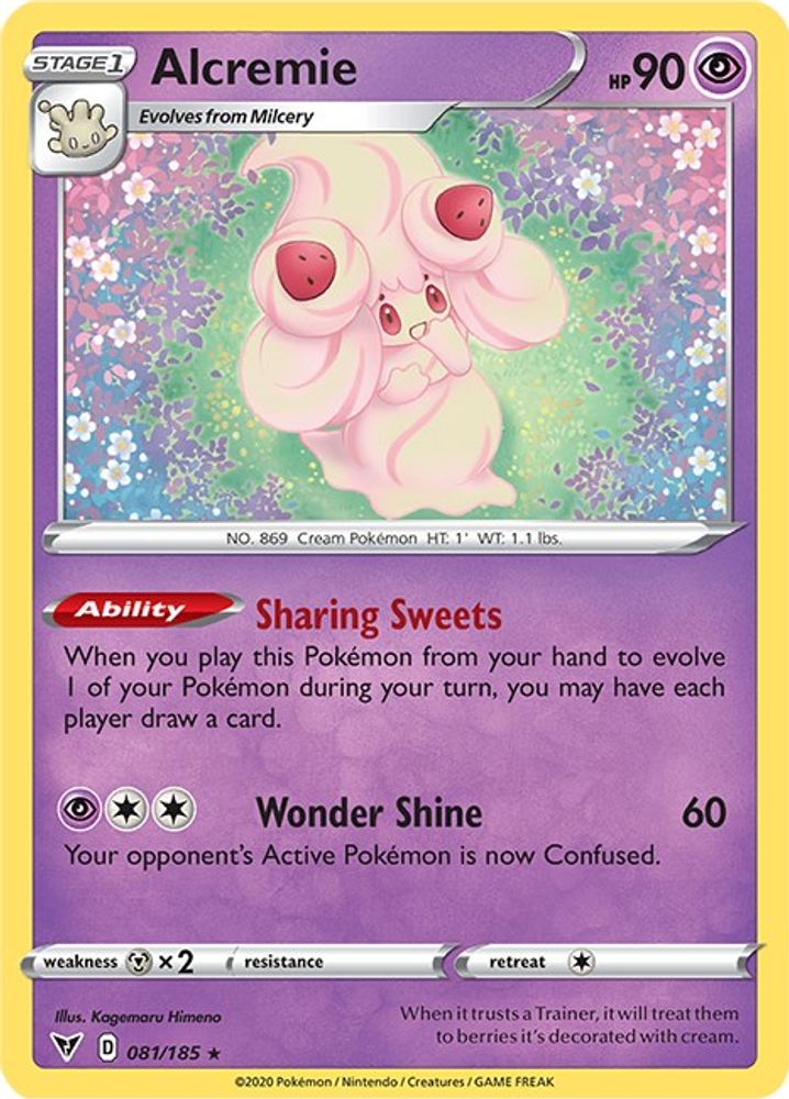 Alcremie 081 SWSH04 Vivid Voltage - Rare