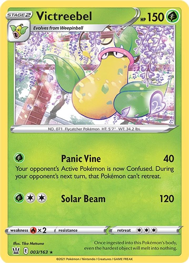 Victreebel 003 SWSH05 Battle Styles - Rare