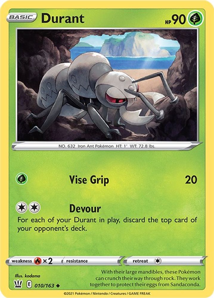 Durant 010 SWSH05 Battle Styles - Uncommon