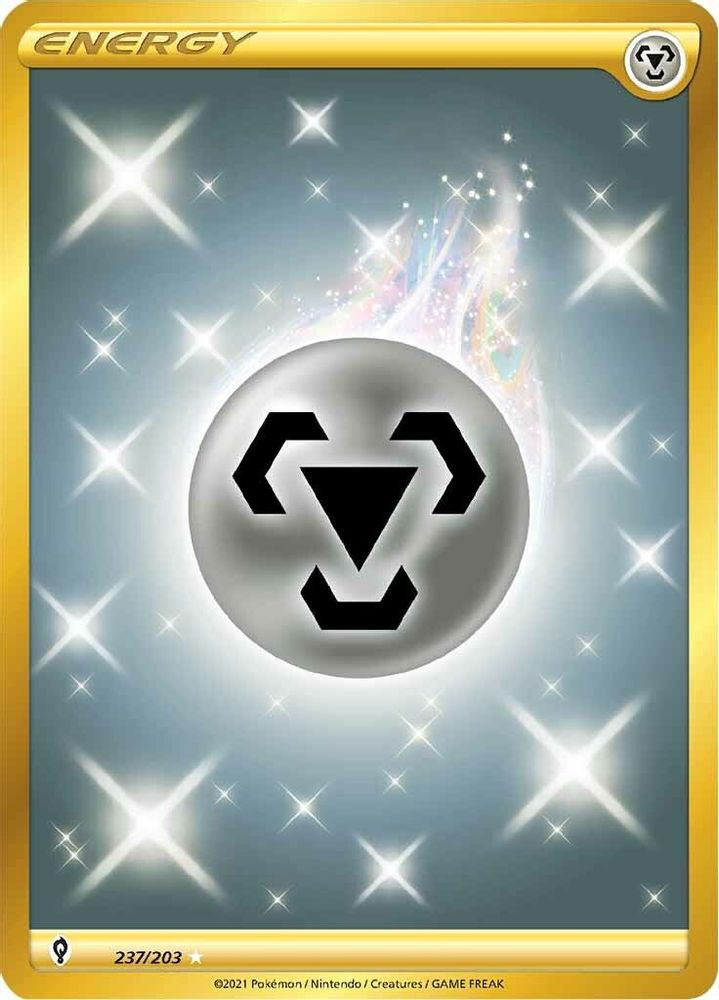 Metal Energy (Secret) 237 - Holofoil SWSH07 Evolving Skies - Secret Rare