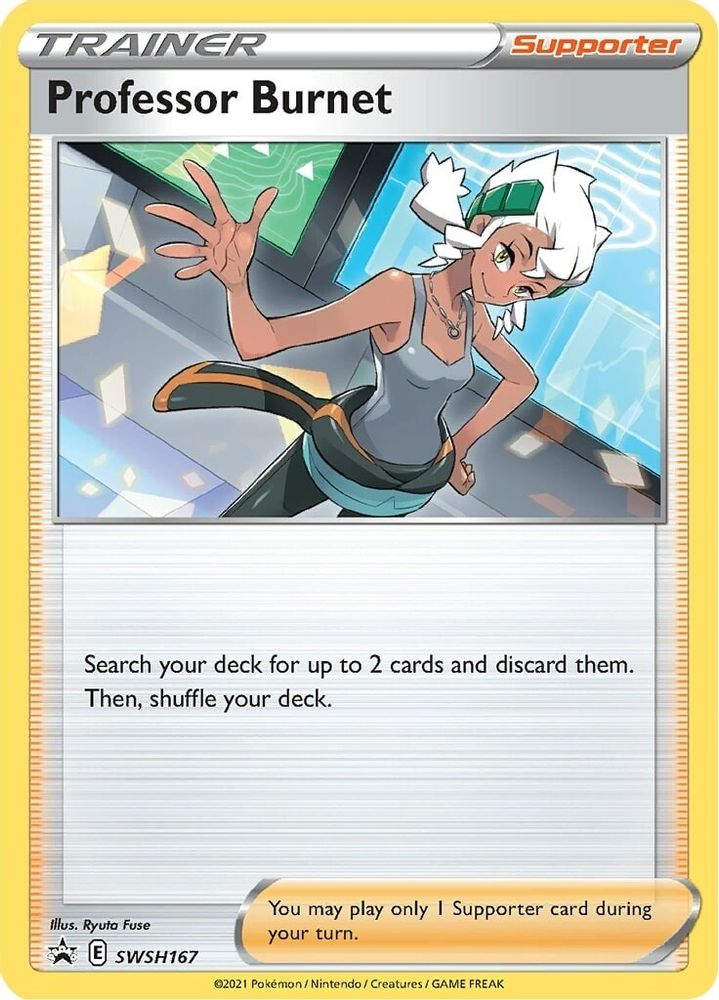 Professor Burnet SWSH167 SWSH Sword & Shield Promo Cards - Promo