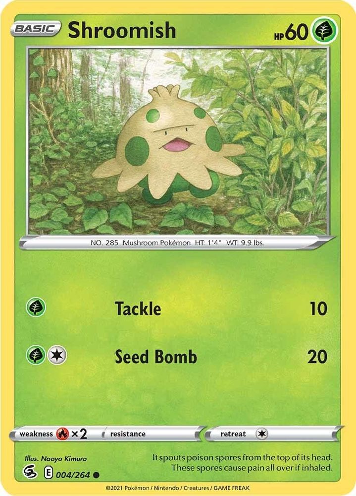 Shroomish 004 SWSH08 Fusion Strike - Common