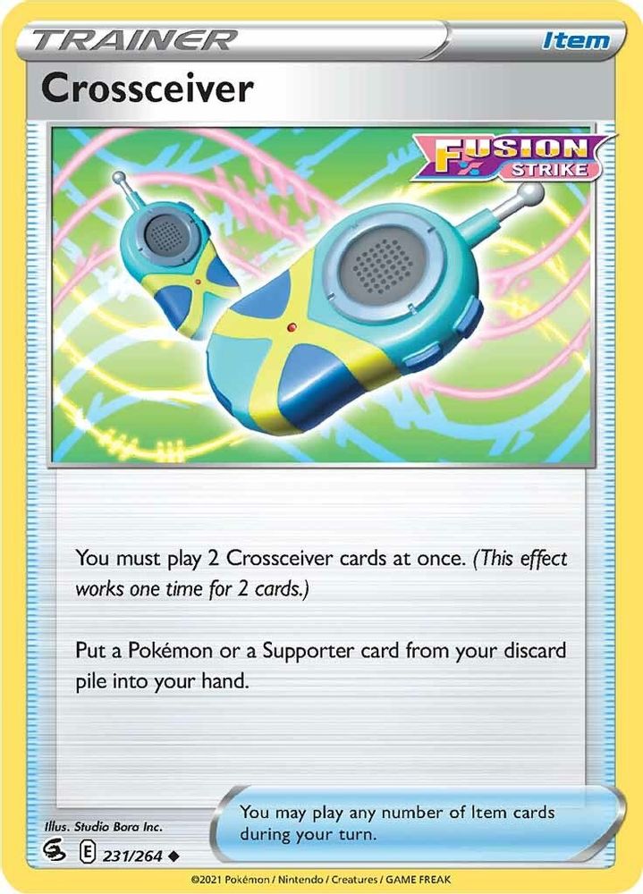 Crossceiver 231 SWSH08 Fusion Strike - Uncommon
