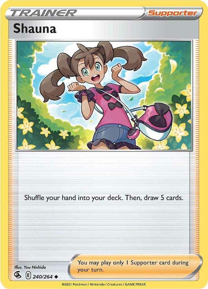 Shauna 240 SWSH08 Fusion Strike - Uncommon