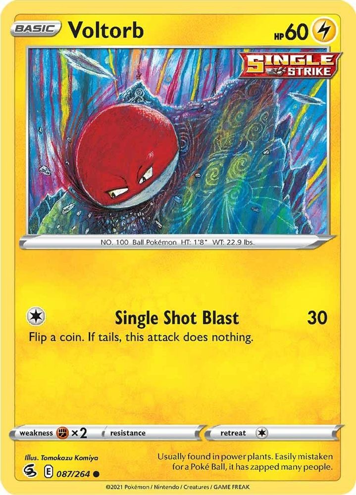 Voltorb 087 SWSH08 Fusion Strike - Common