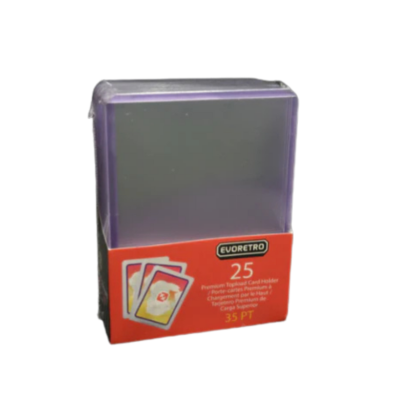 EVORETRO 25-PACK TOPLOADER