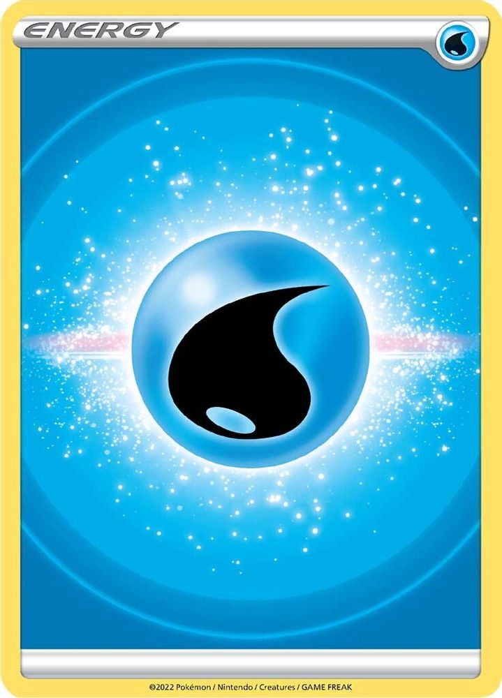 Water Energy (2022 Unnumbered) SWSH09 Brilliant Stars - Common