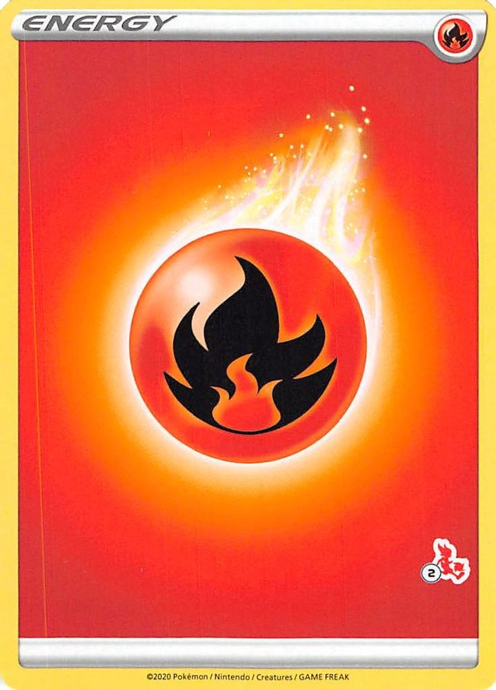 Fire Energy (#2 Cinderace Stamped) Battle Academy 2022 - Promo