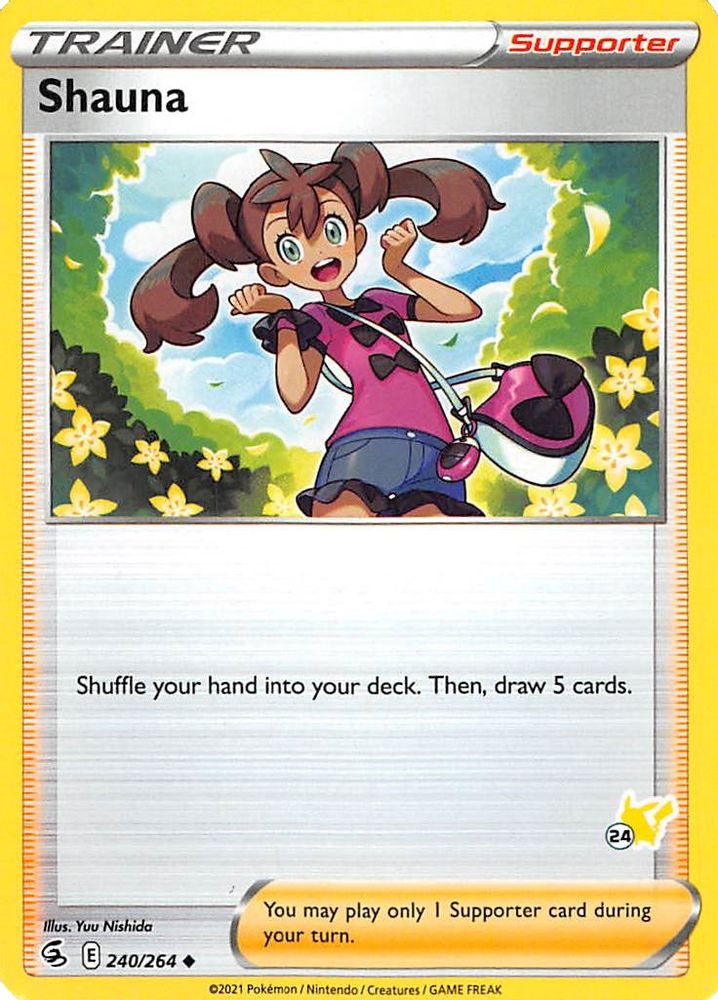 Shauna - 240/264 (#24 Pikachu Stamped)/264 Battle Academy 2022 - Promo