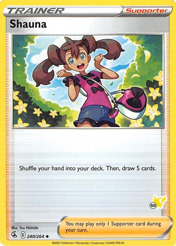 Shauna - 240/264 (#50 Pikachu Stamped)/264 Battle Academy 2022 - Promo