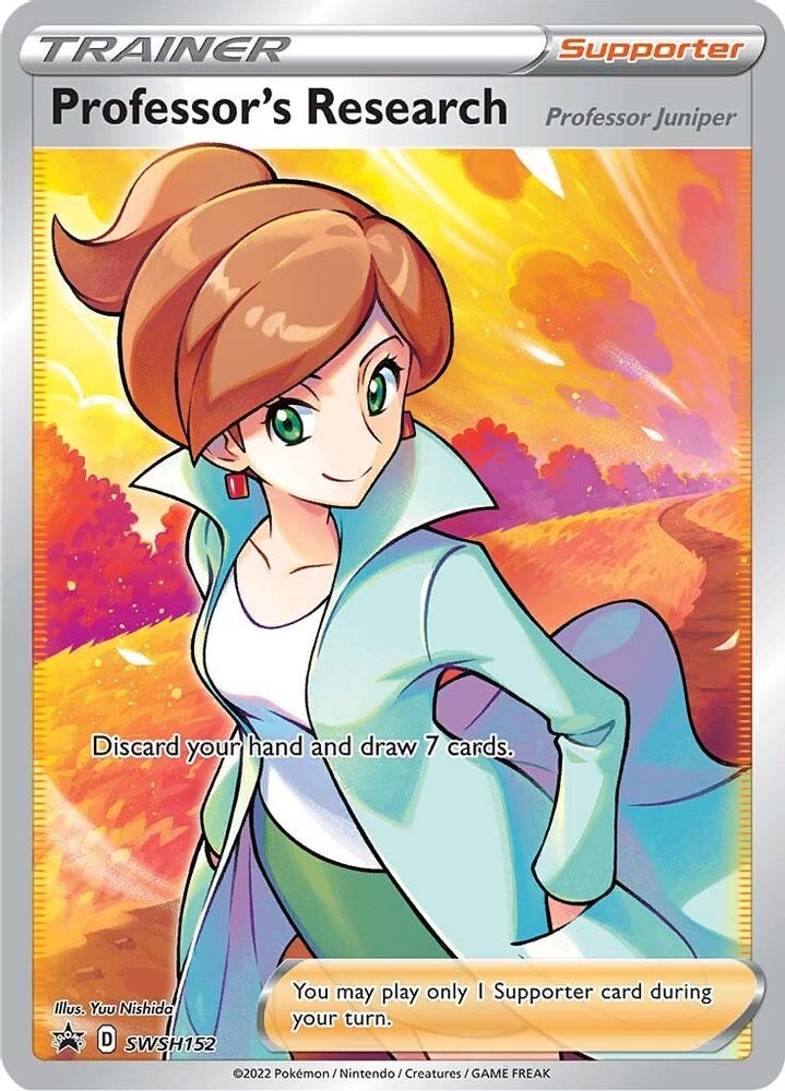 Professor's Research SWSH152 - Holofoil SWSH Sword & Shield Promo Cards - Promo