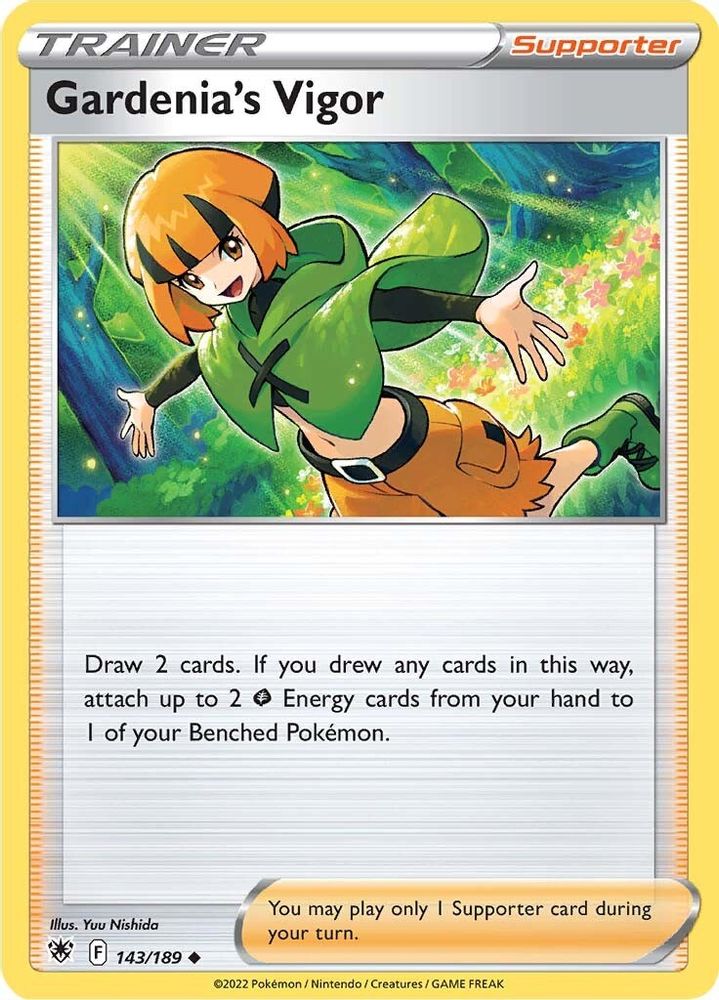 Gardenia's Vigor 143 SWSH10 Astral Radiance - Uncommon