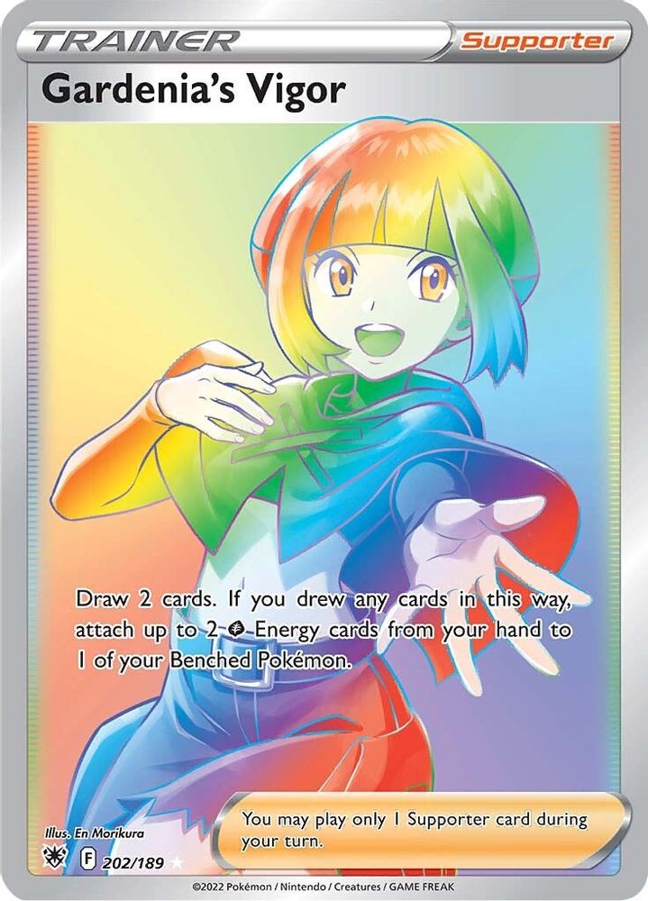 Gardenia's Vigor (Secret) 202 - Holofoil SWSH10 Astral Radiance - Secret Rare