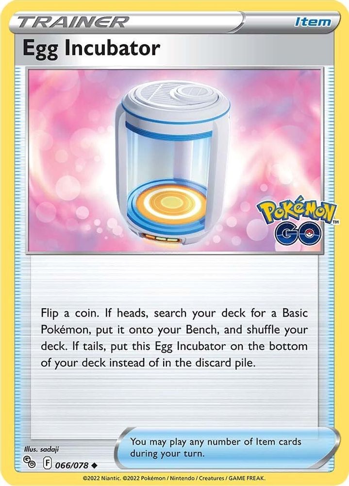 Egg Incubator 066 Pokemon GO - Uncommon
