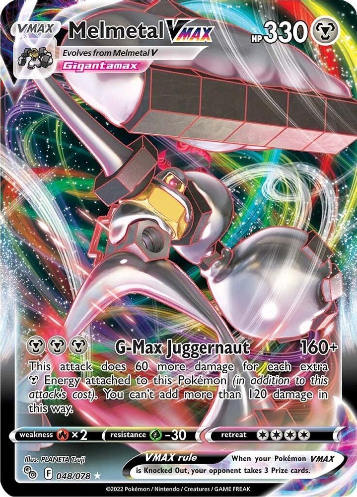 Melmetal VMAX 048 - Holofoil Pokemon GO - Ultra Rare
