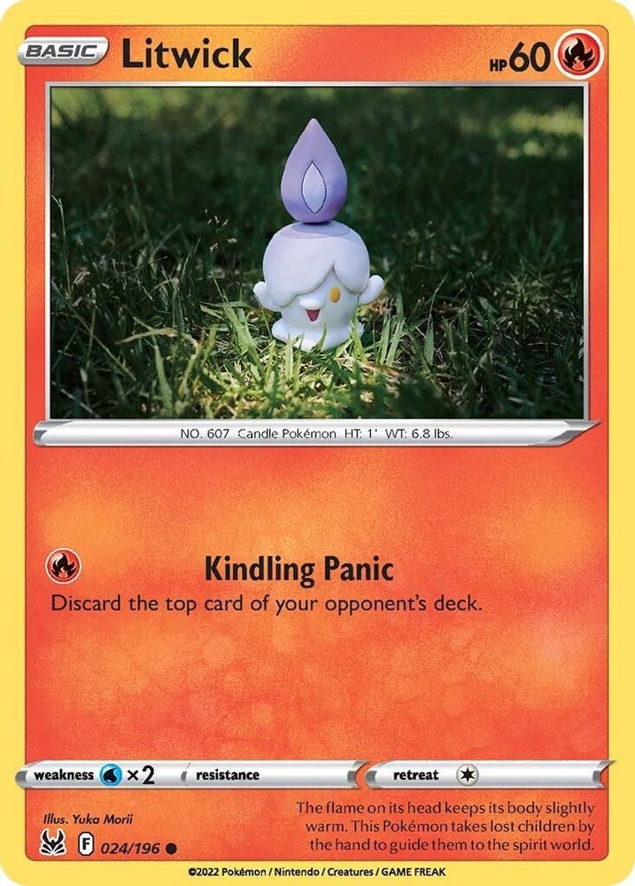 Litwick 024 SWSH11 Lost Origin - Common