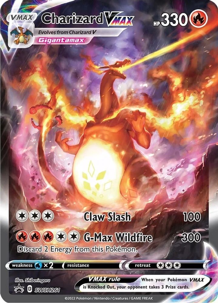 Charizard VMAX SWSH261 - Holofoil SWSH Sword & Shield Promo Cards - Promo