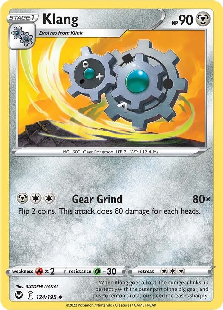 Klang 124 SWSH12 Silver Tempest - Uncommon
