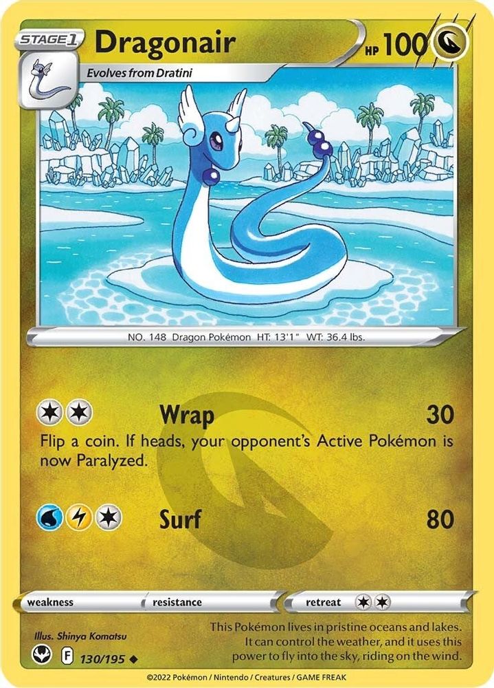 Dragonair 130 SWSH12 Silver Tempest - Uncommon