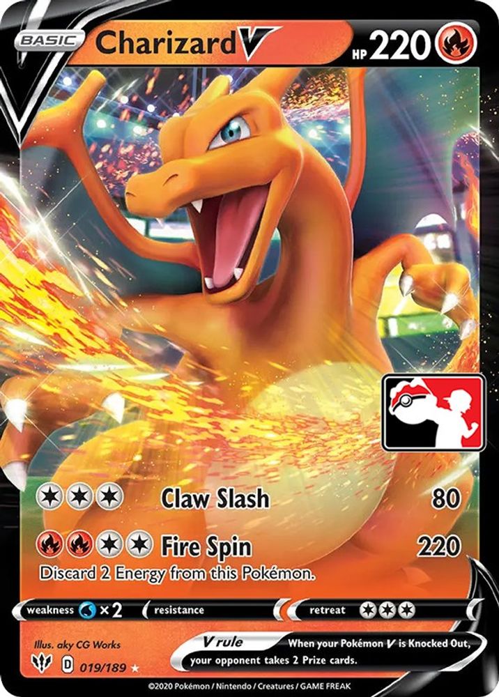 Charizard V (Prize Pack Series 1) - Holofoil Prize Pack Series Cards - Ultra Rare