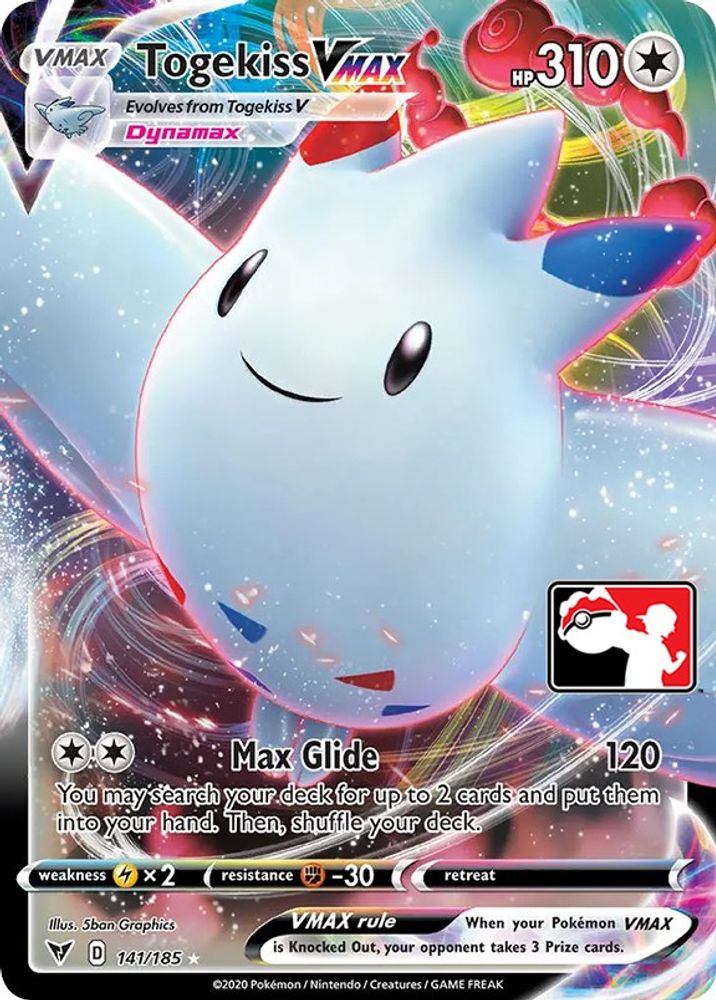 Togekiss VMAX - Holofoil Prize Pack Series Cards - Ultra Rare