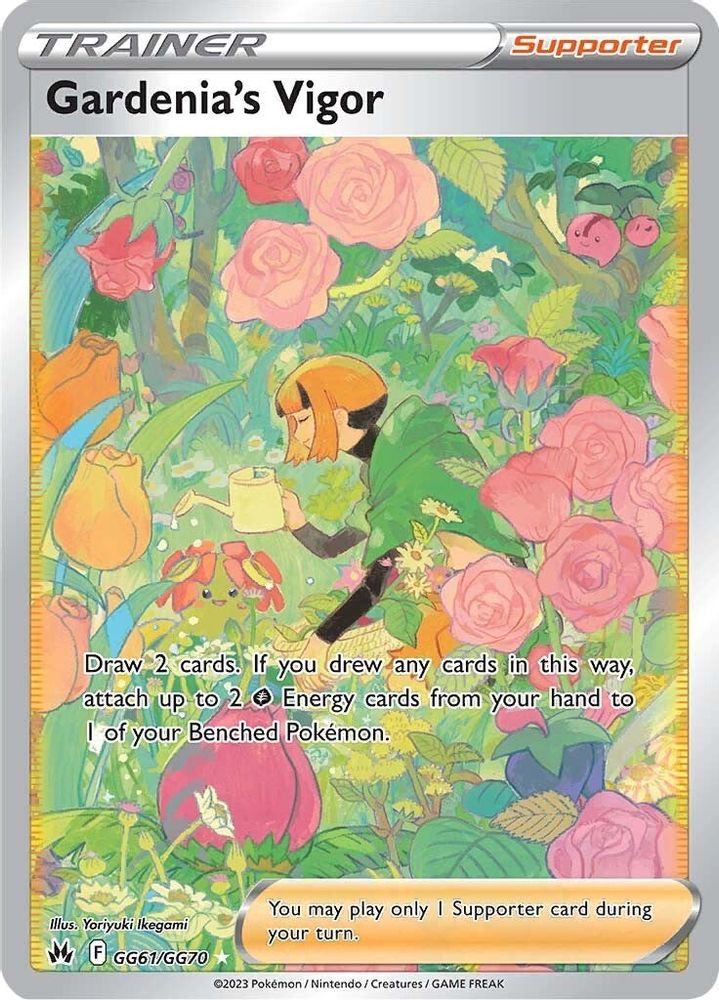 Gardenia's Vigor GG61 - Holofoil Crown Zenith Galarian Gallery - Ultra Rare
