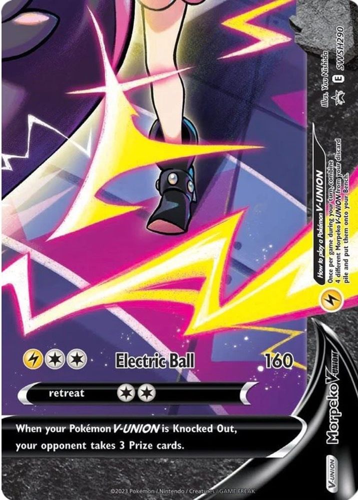 Morpeko V SWSH290 - Holofoil SWSH Sword & Shield Promo Cards - Promo