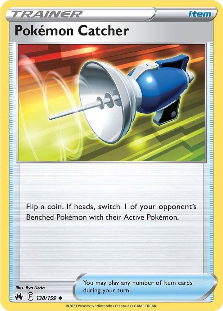 Pokemon Catcher 138 Crown Zenith - Uncommon