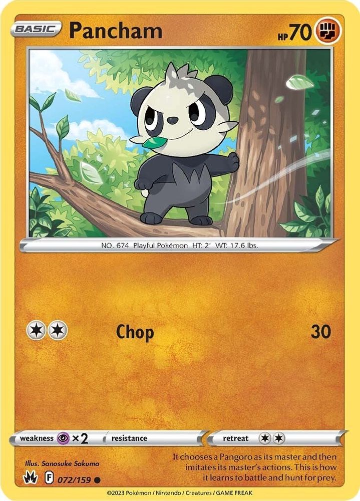 Pancham 072 Crown Zenith - Common