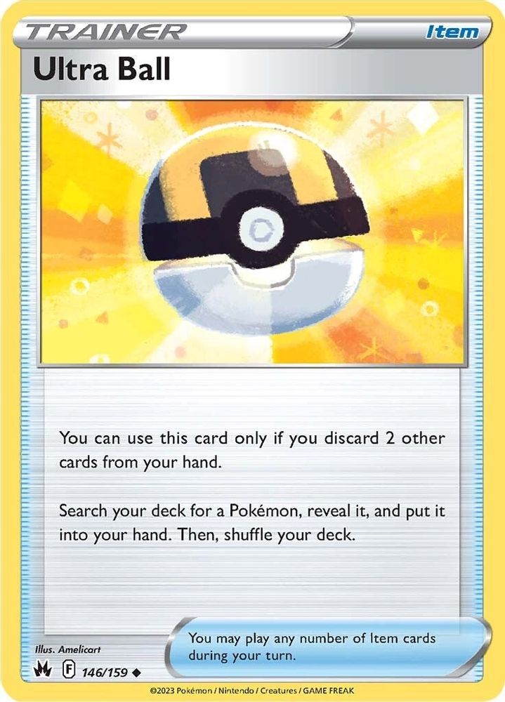 Ultra Ball 146 Crown Zenith - Uncommon
