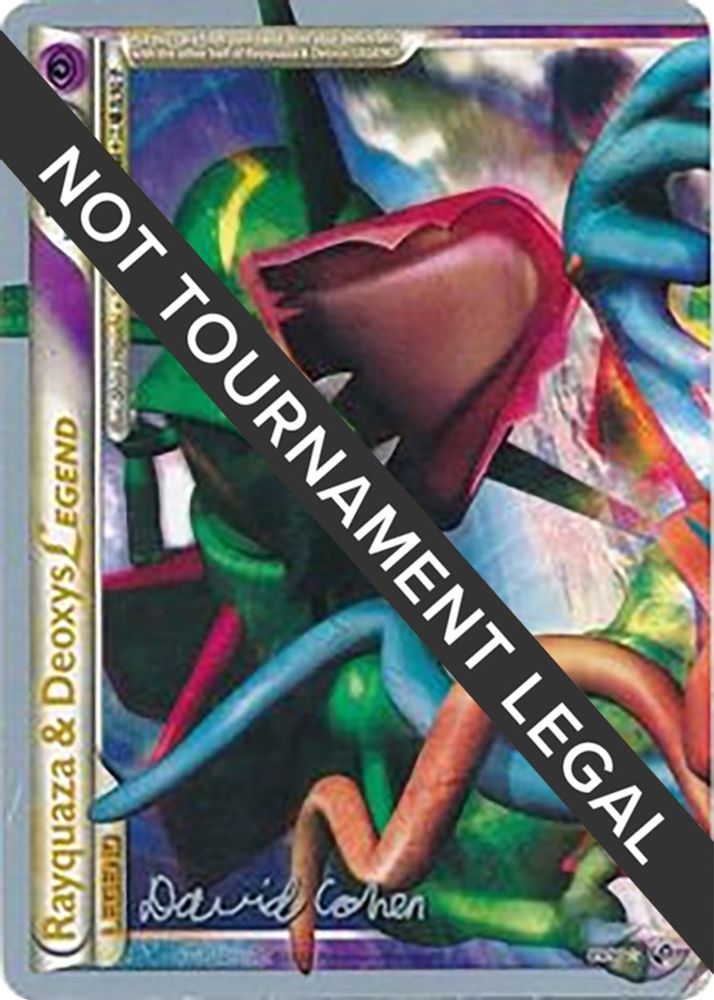 Rayquaza & Deoxys Legend (89) (89) - 2011 089 World Championship Decks - Ultra Rare