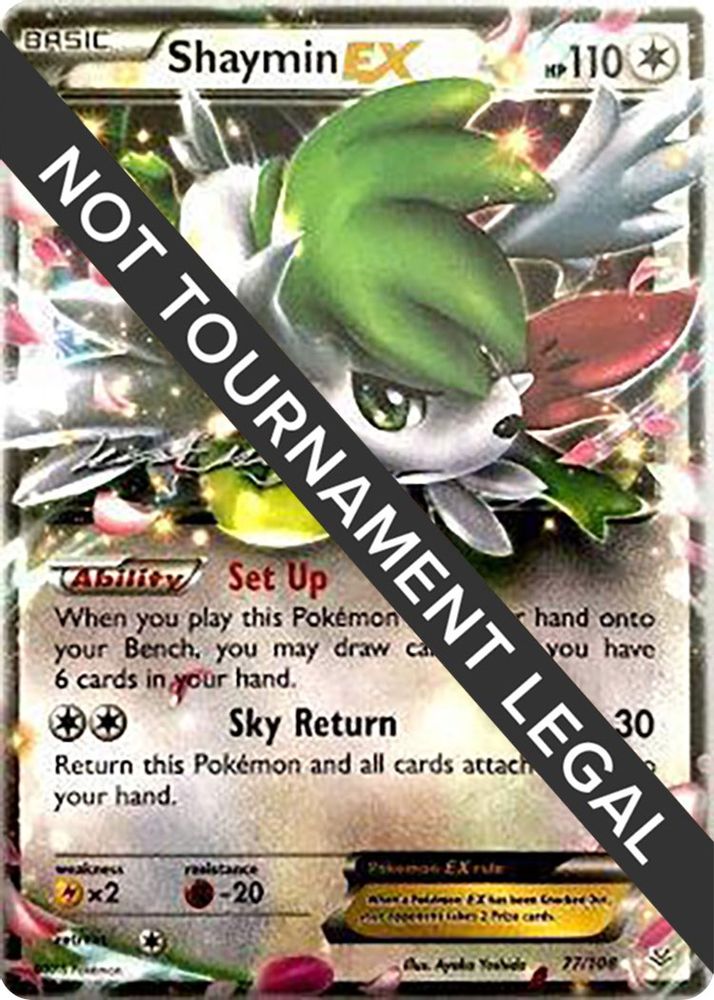 Shaymin EX - 2016 (Jesper Eriksen) 077 World Championship Decks - Ultra Rare