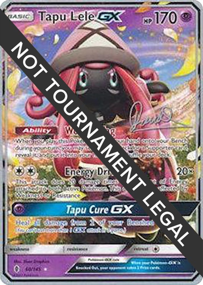 Tapu Lele GX - 2017 (Diego Cassiraga) 060 World Championship Decks - Ultra Rare