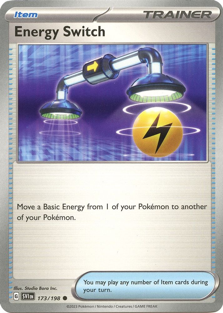 Energy Switch 173 SV01 Scarlet & Violet Base Set - Common