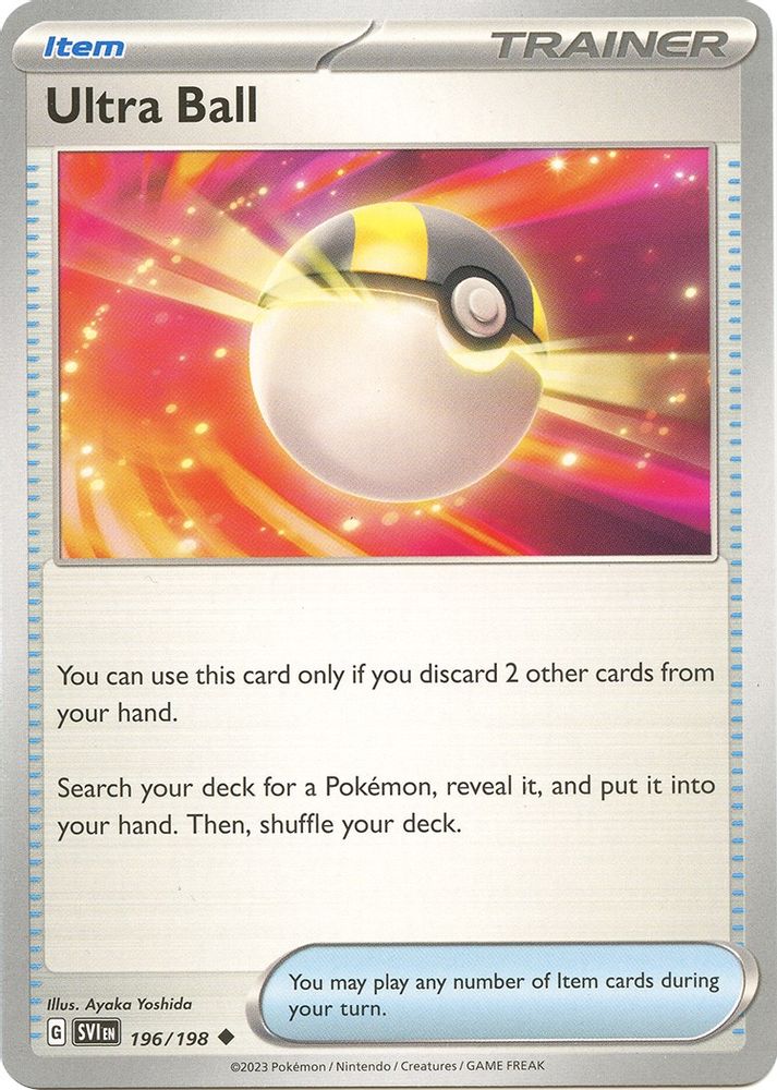 Ultra Ball 196 SV01 Scarlet & Violet Base Set - Uncommon