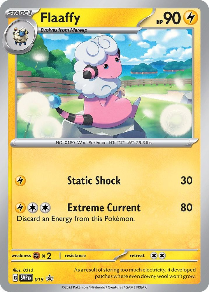 Flaaffy 015 SV Scarlet & Violet Promo Cards - Promo