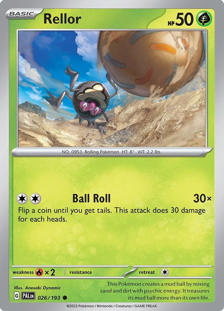 Rellor 026/193 SV02 Paldea Evolved - Common