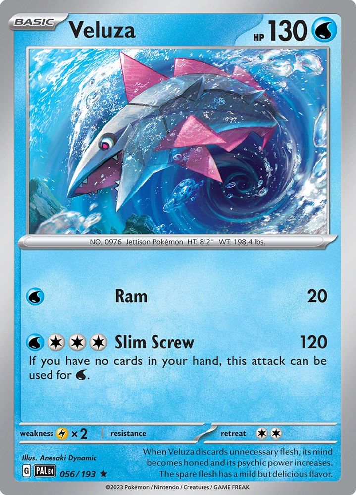 Veluza 056/193 - Holofoil SV02 Paldea Evolved - Rare