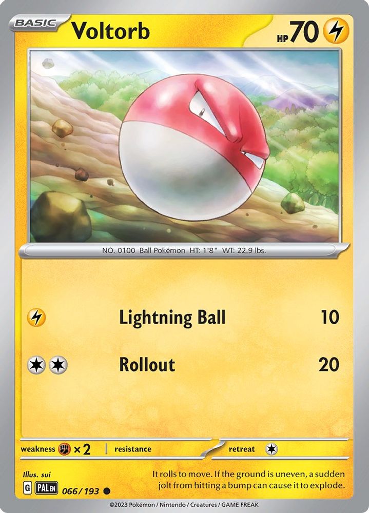 Voltorb 066 SV02 Paldea Evolved - Common
