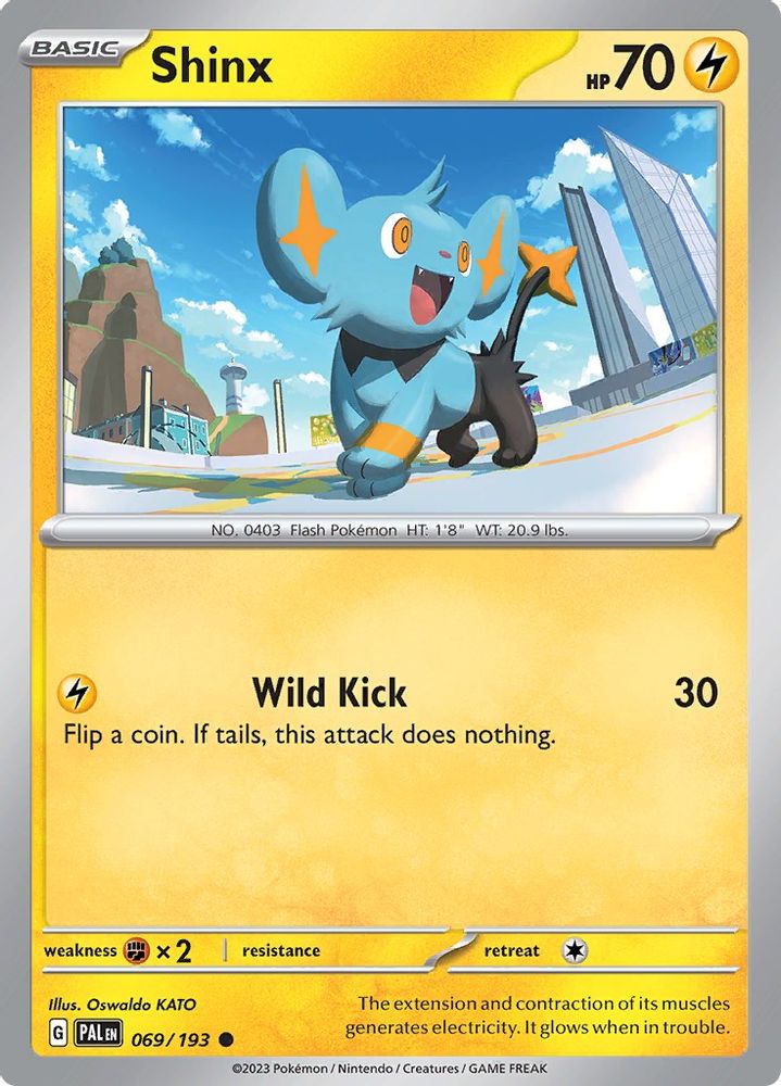 Shinx 069/193 SV02 Paldea Evolved - Common