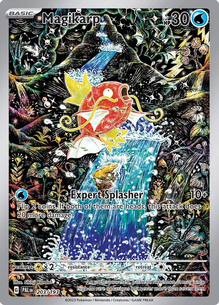 Magikarp 203/193 - Holofoil SV02 Paldea Evolved - Illustration Rare