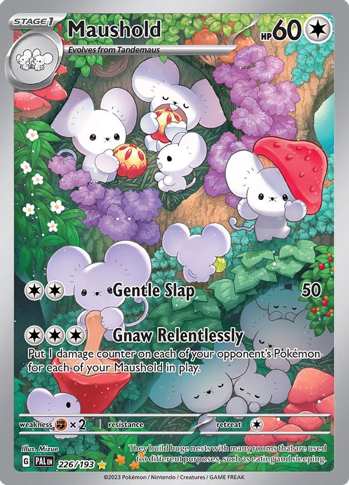 Maushold 226/193 - Holofoil SV02 Paldea Evolved - Illustration Rare